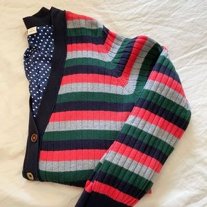 Anthropologie Moth Striped Cardigan - size S